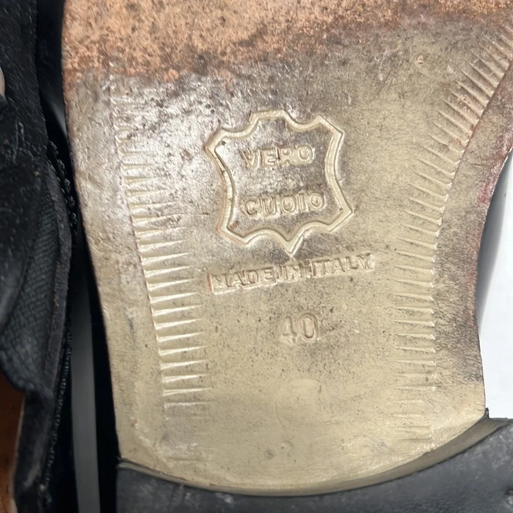 GREEN LIVE'S - Men suede and leather slips on Italian made dress shoe
